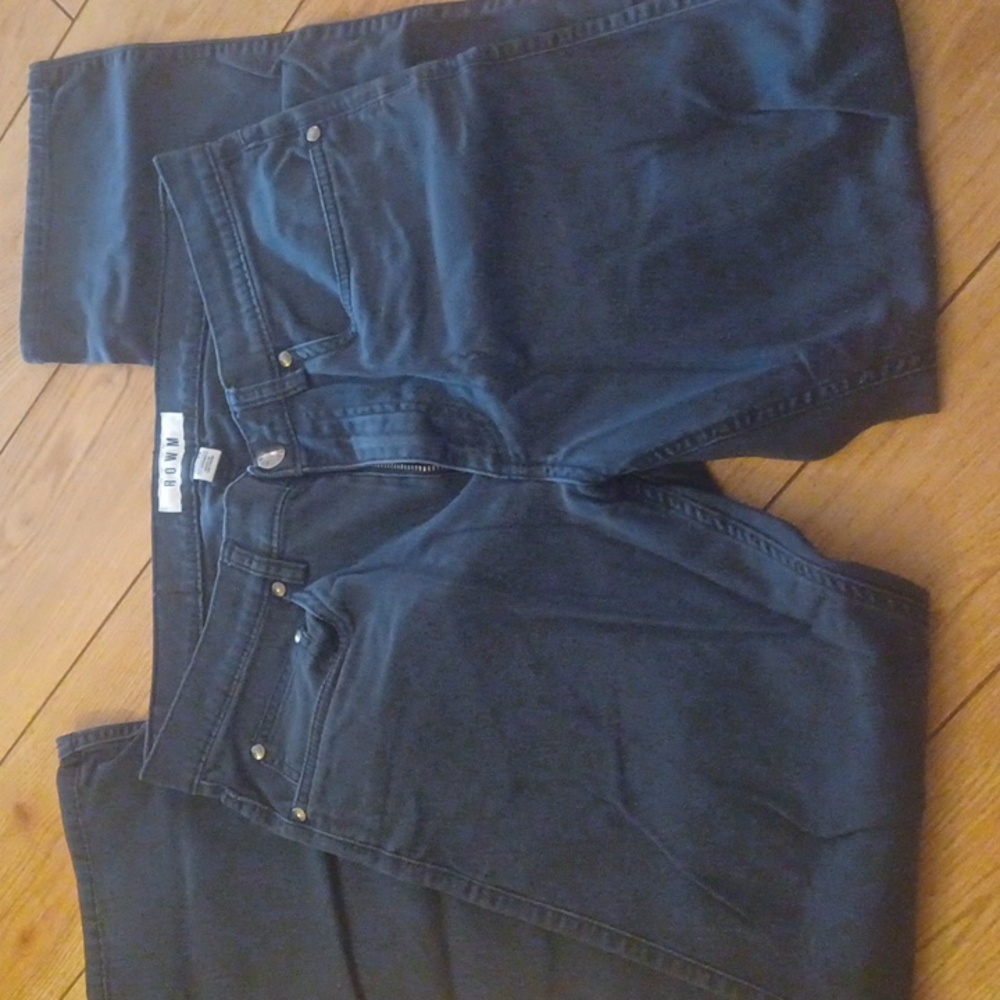 ROWM Men's 5 Pocket Straight leg Jeans Black GUC 30x32